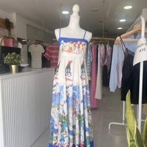 Vestido com padrão